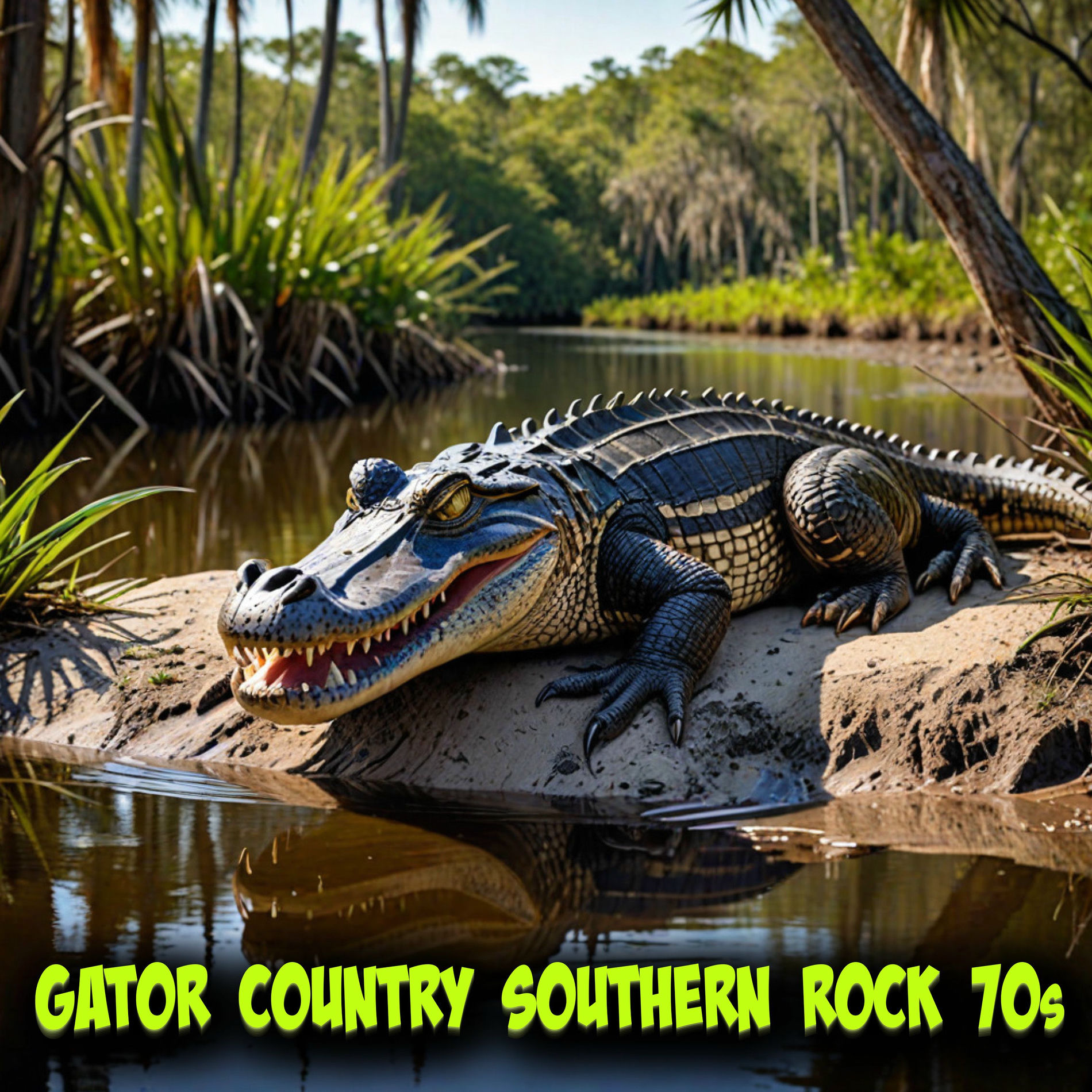 Album cover of Gator Country Southern Rock 70s