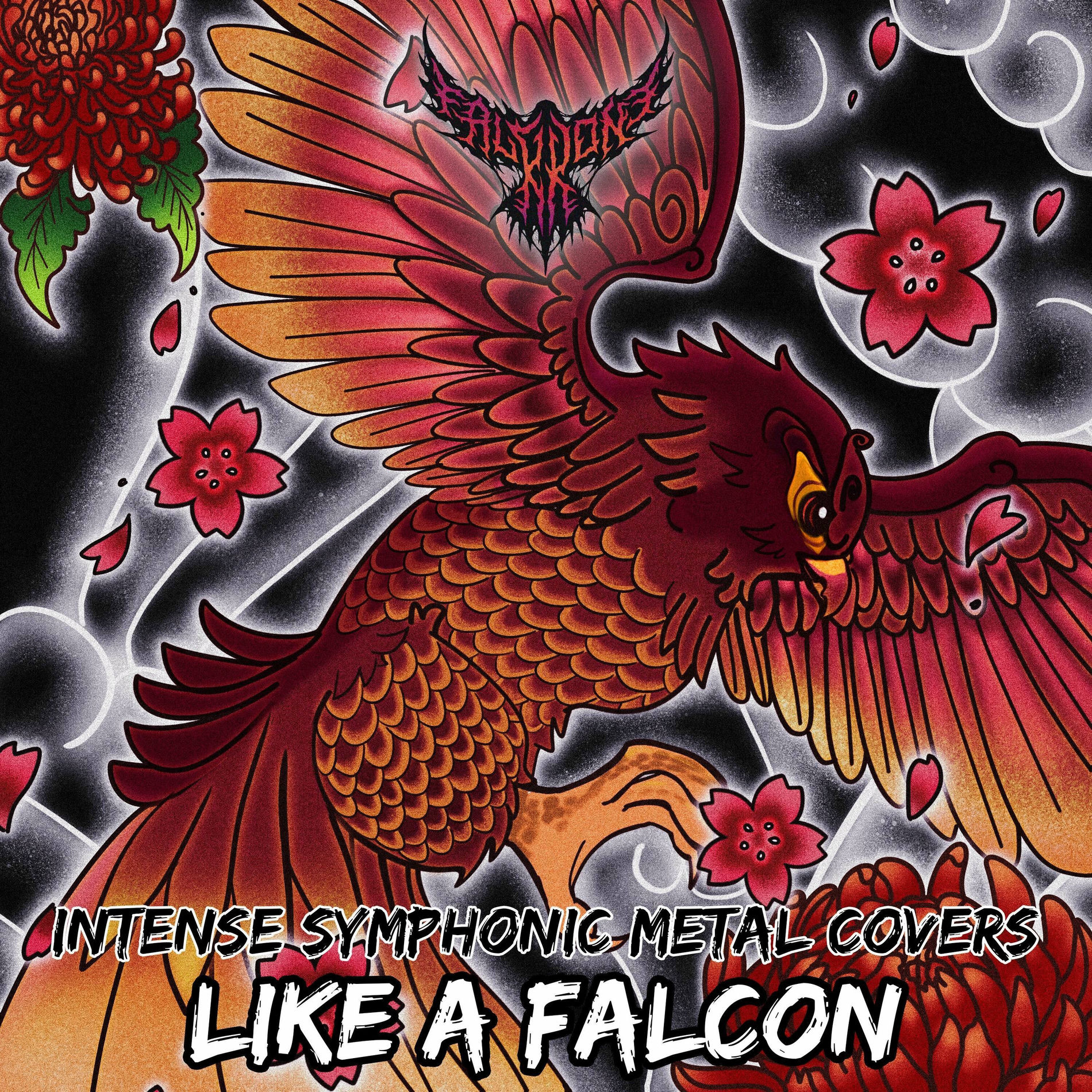 Album cover of Intense Symphonic Metal Covers: Like a Falcon