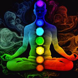 Cover of 7 Chakras Healing Meditation: Unlock and Balance Your Energy Centers with Calming Chakra Music for Beginners