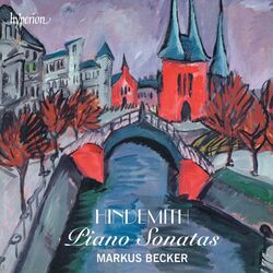 Cover of Hindemith: Piano Sonatas Nos. 1, 2 & 3