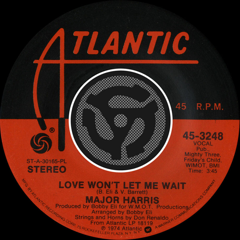 Picture of Love Won't Let Me Wait / After Loving You [Digital 45]
