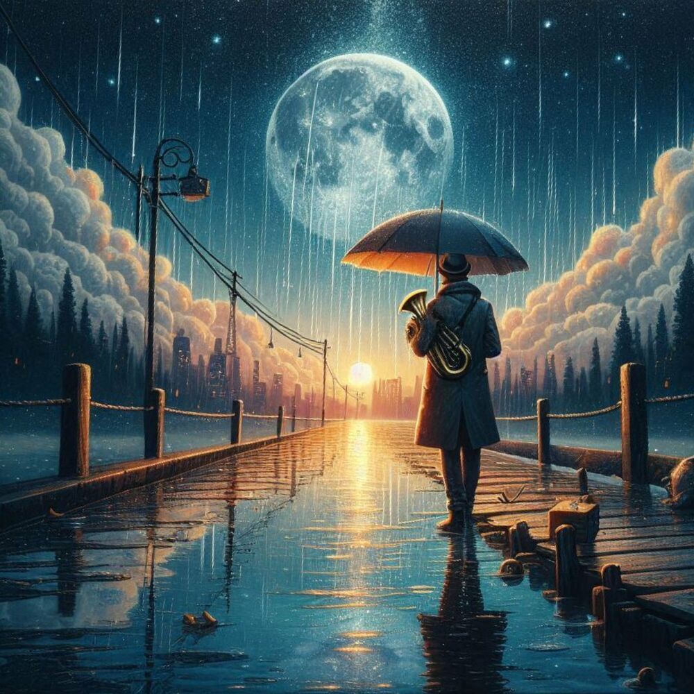 Picture of Relaxing Rain Noise to Sleep, Background Rain Noise