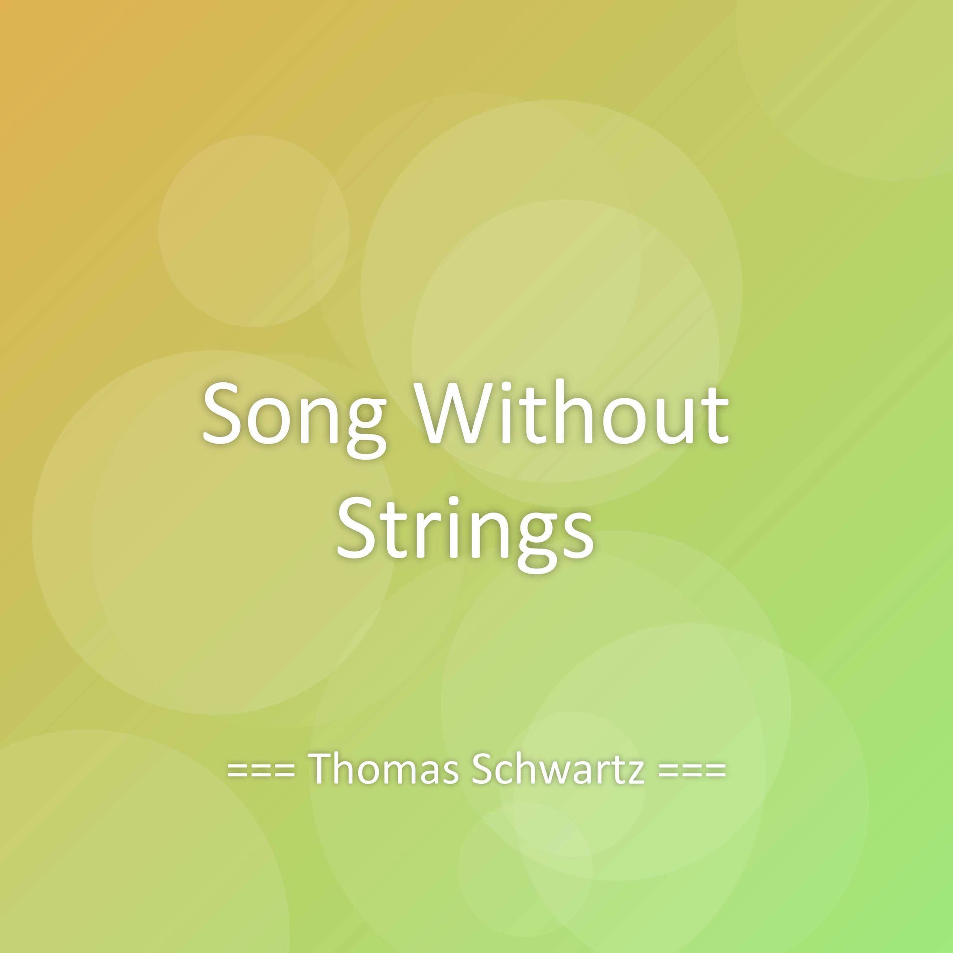 Album cover of Song Without Strings