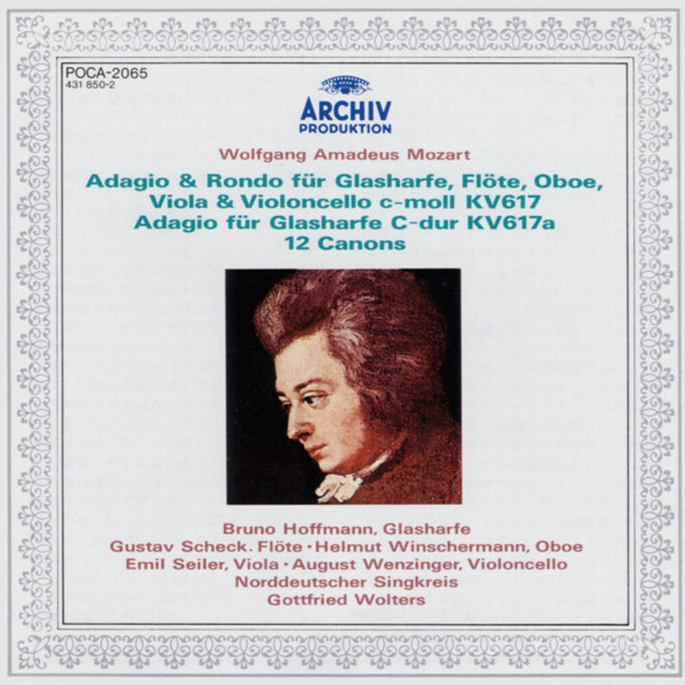 Picture of Mozart, W.A.: Adagio & Rondo K.617; 12 Canons