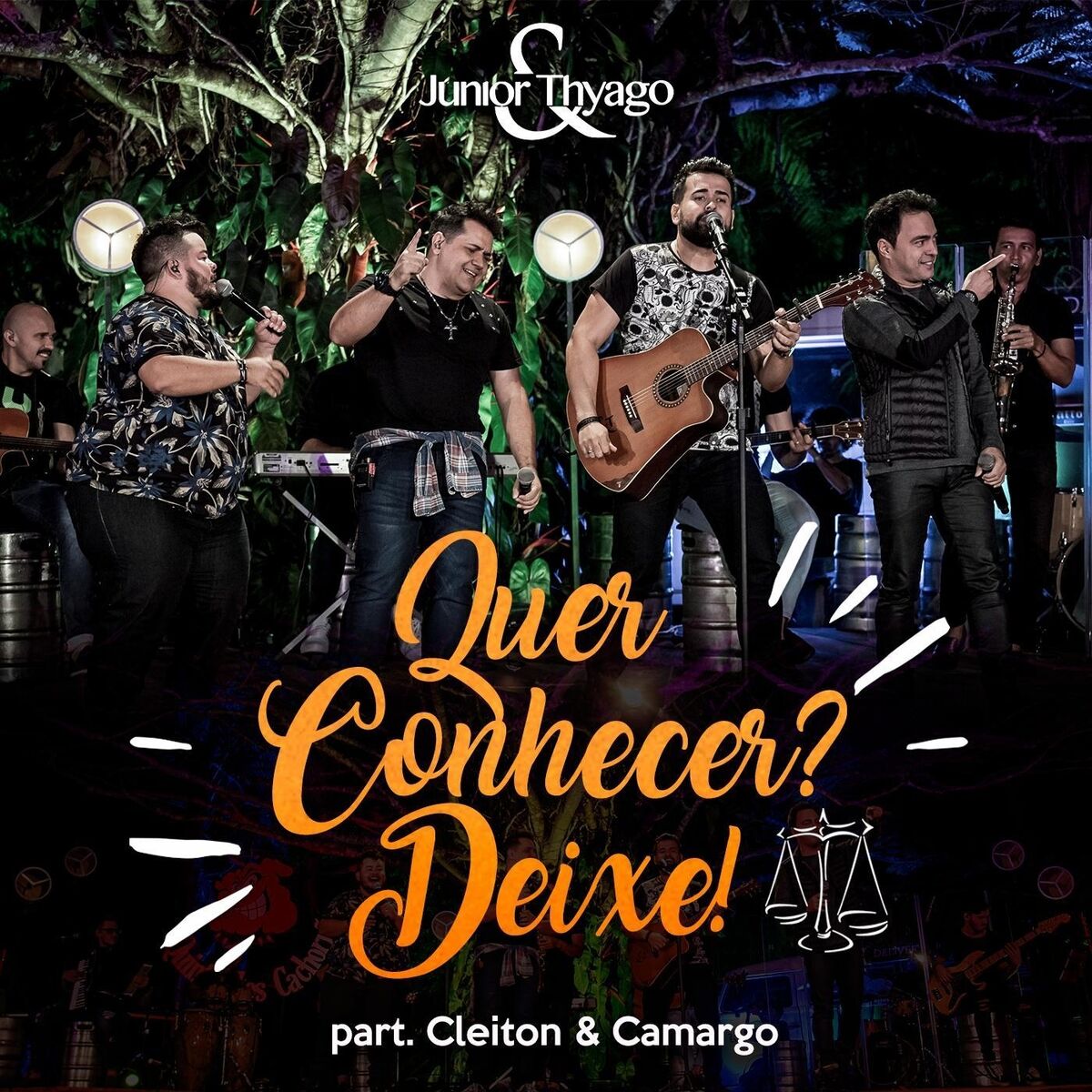 Album cover of Quer Conhecer Deixe (Ao Vivo)