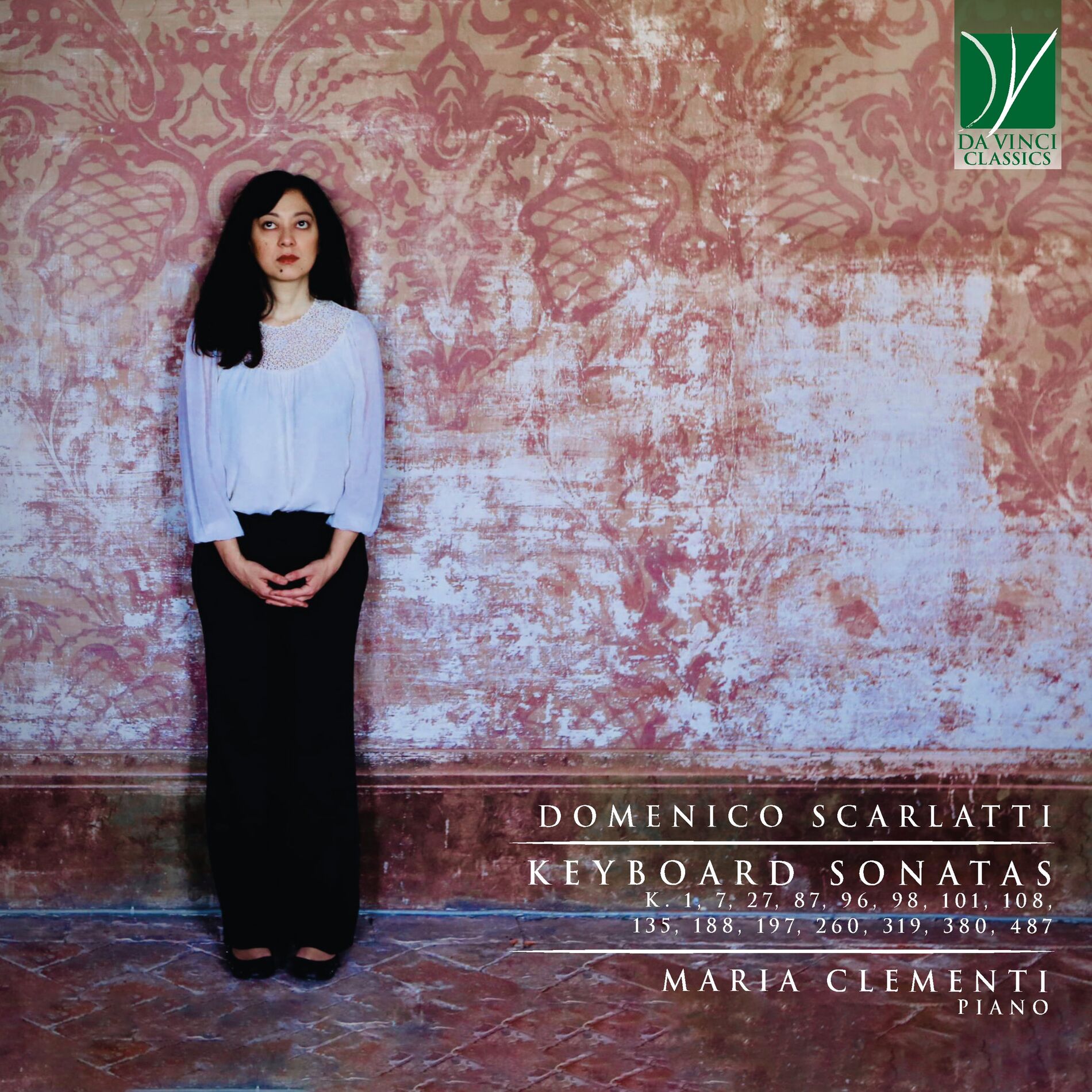 Album cover of Domenico Scarlatti: Keyboard Sonatas (K. 1, 7, 27, 87, 96, 98, 101, 108, 135, 188, 197, 260, 319, 380 & 487)