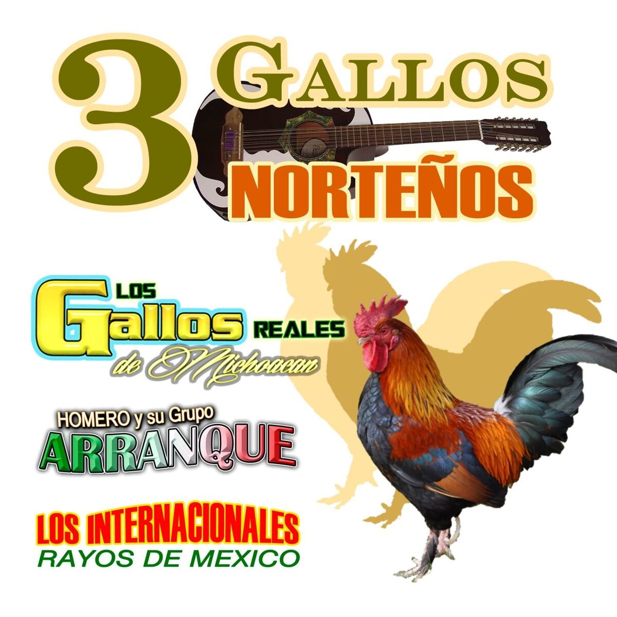 Album cover of 3 Gallos Norteños