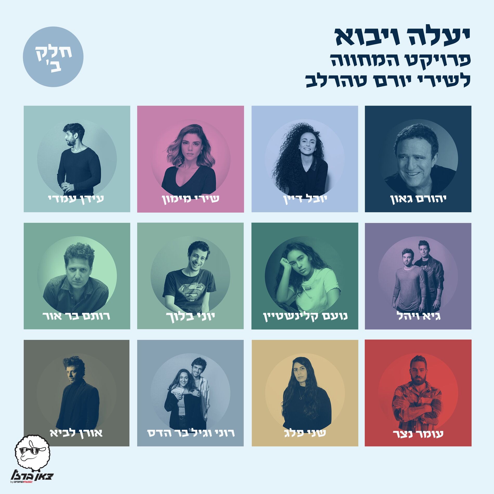 Album cover of יעלה ויבוא - פרויקט המחווה לשירי יורם טהרלב - חלק ב