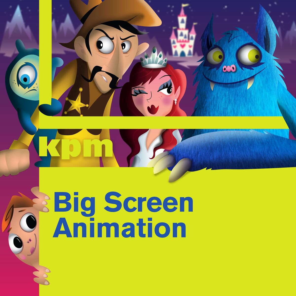 Album cover of Big Screen: Animation