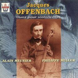 Cover of Offenbach : Duos pour violoncelles