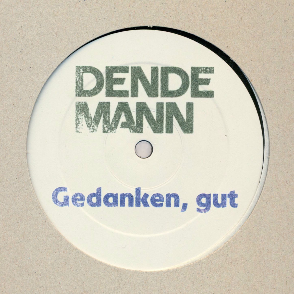 Album cover of Gedanken, gut
