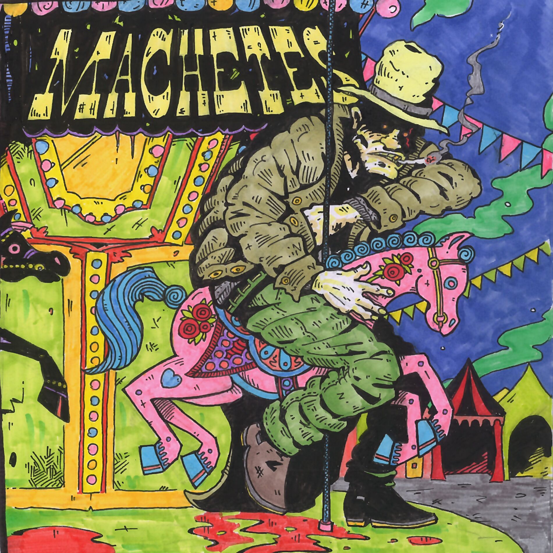 Album cover of A Knife,Some Weed And A Dangerous Ride