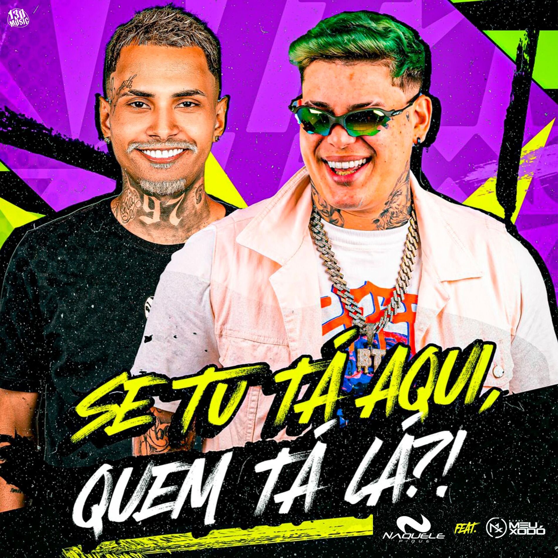 Album cover of Se Tu Tá Aqui, Quem Tá Lá?