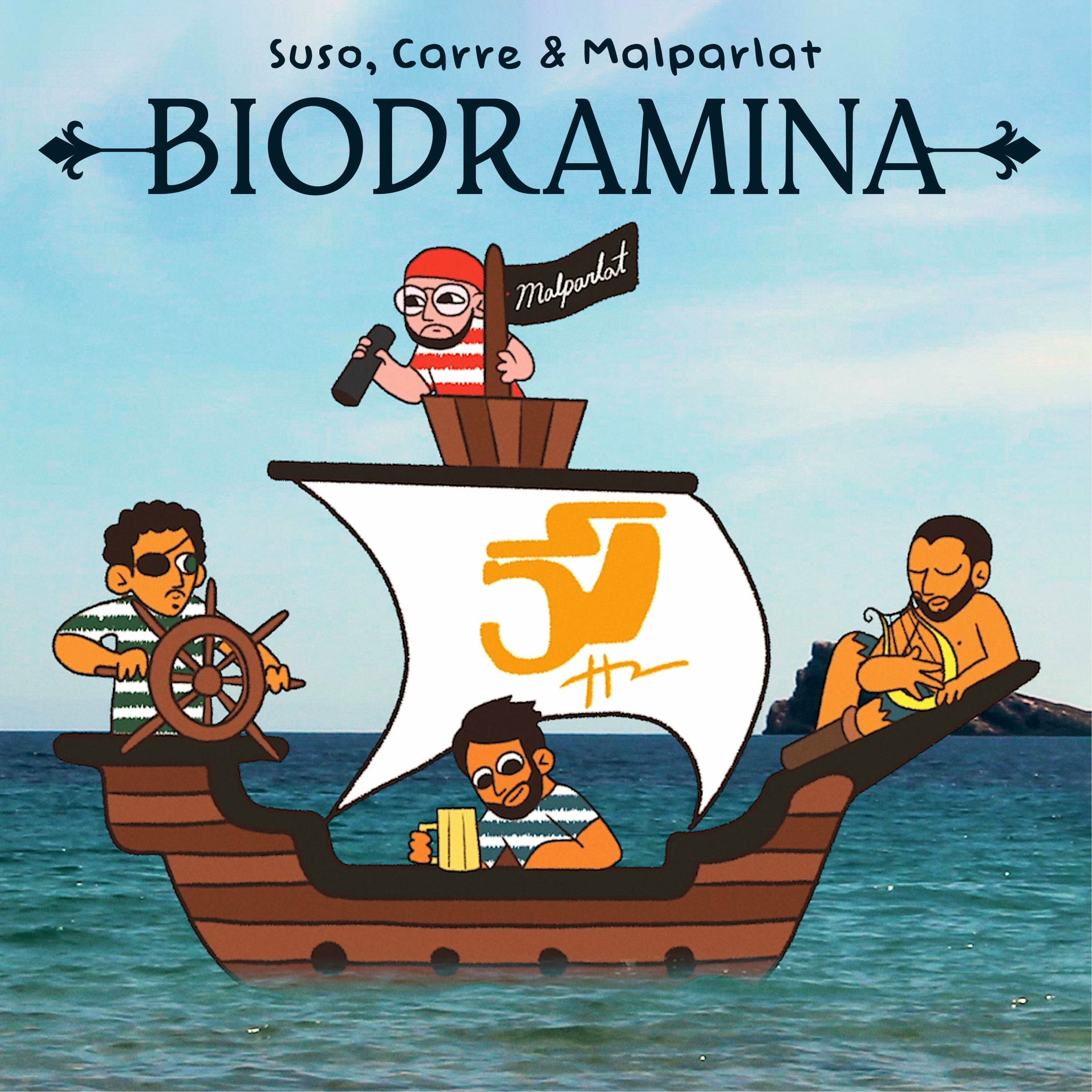 Album cover of Biodramina (feat. Carre & Malparlat)