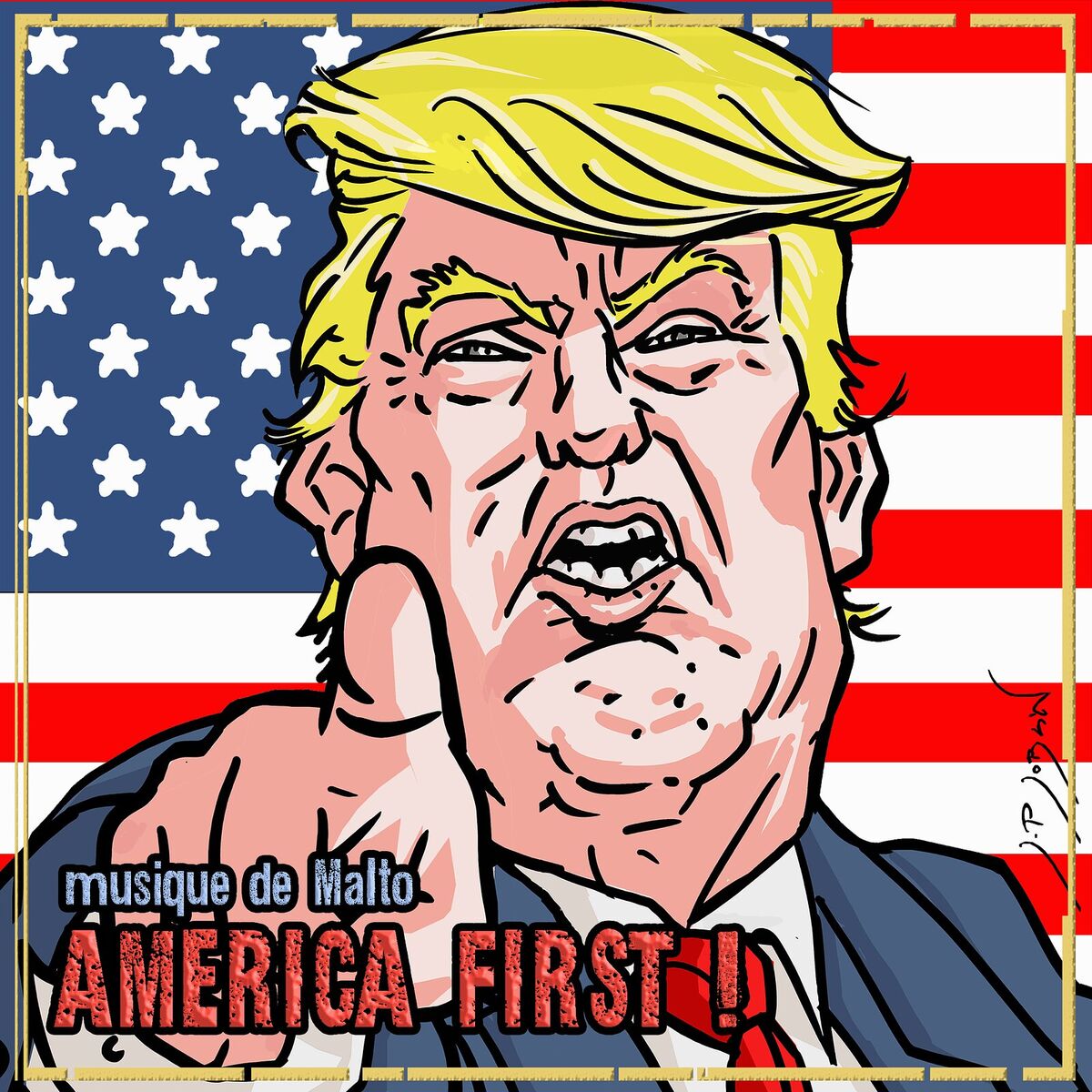 Album cover of America First !