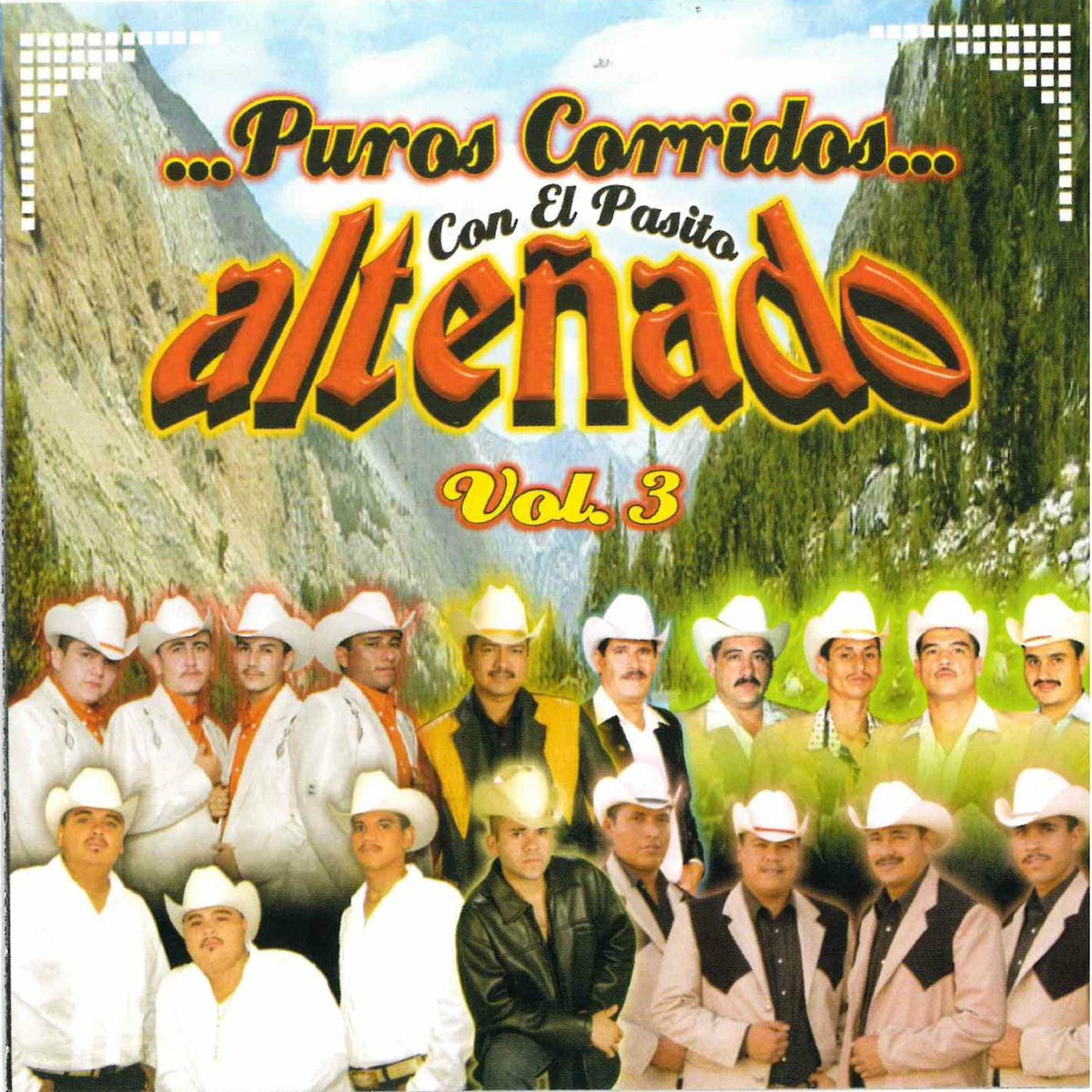 Album cover of Puros Corridos Con El Pasito Alteñado , Vol. 3