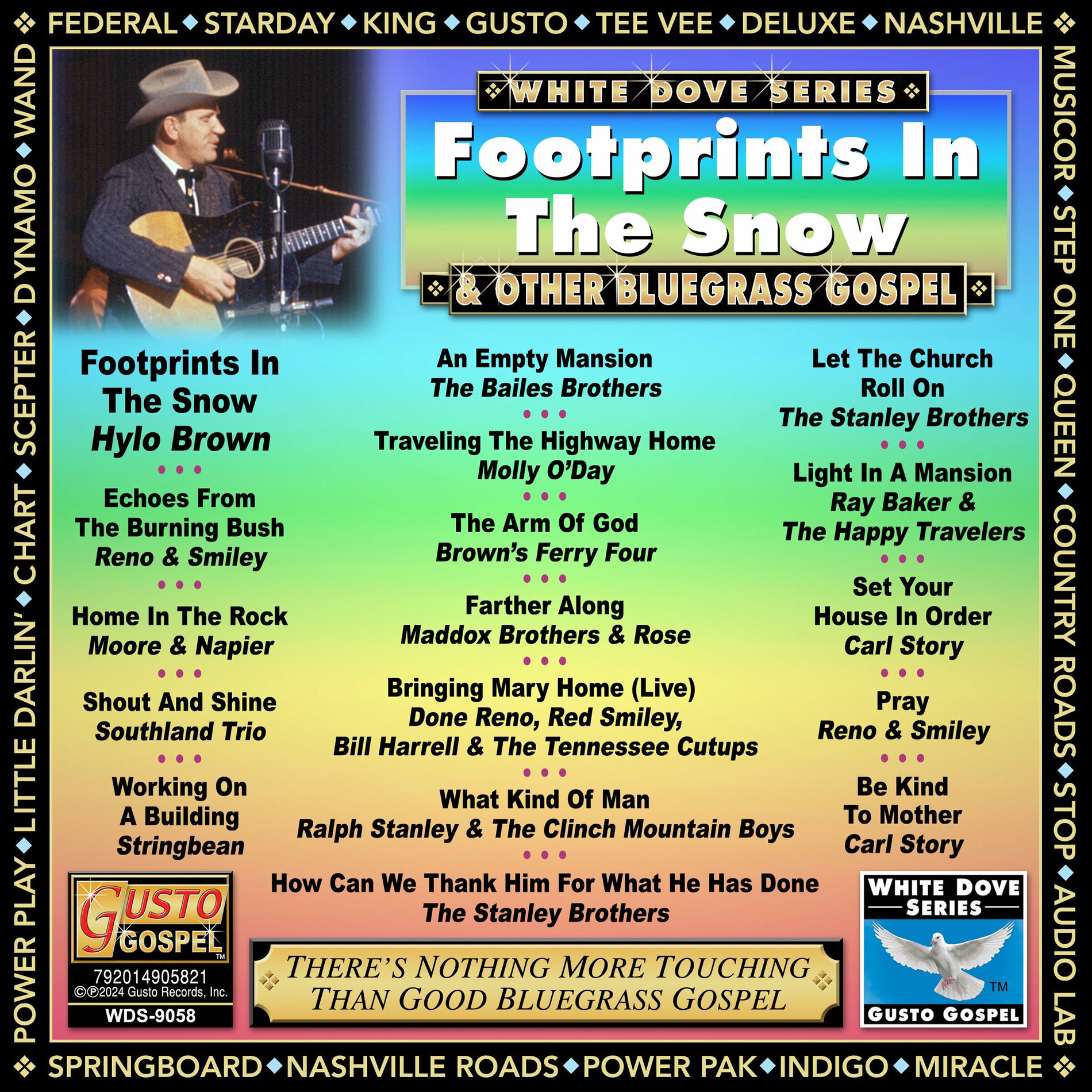 Album cover of Footprints In The Snow & Other Bluegrass Gospel