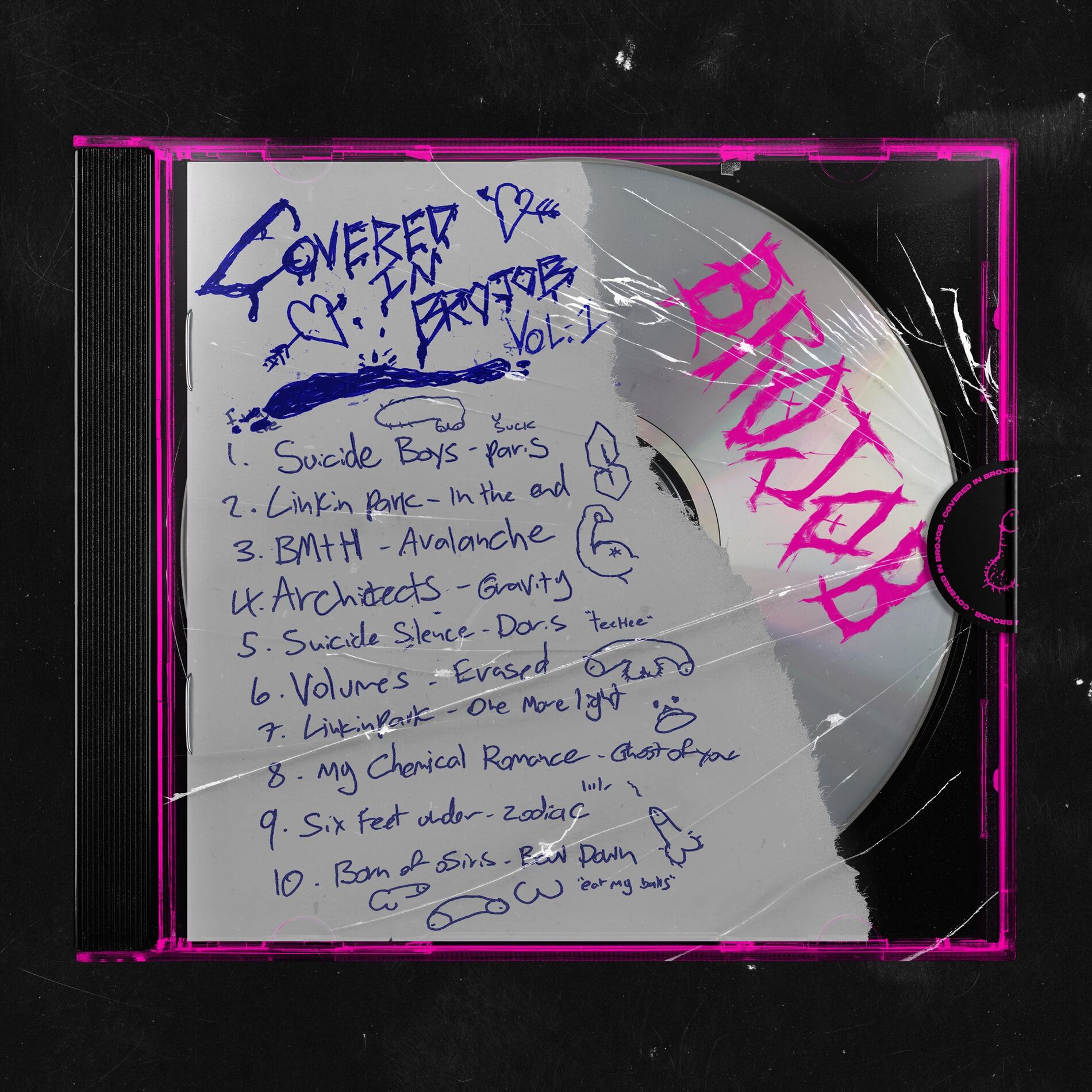 Album cover of COVERED IN BROJOB -, Vol. 1