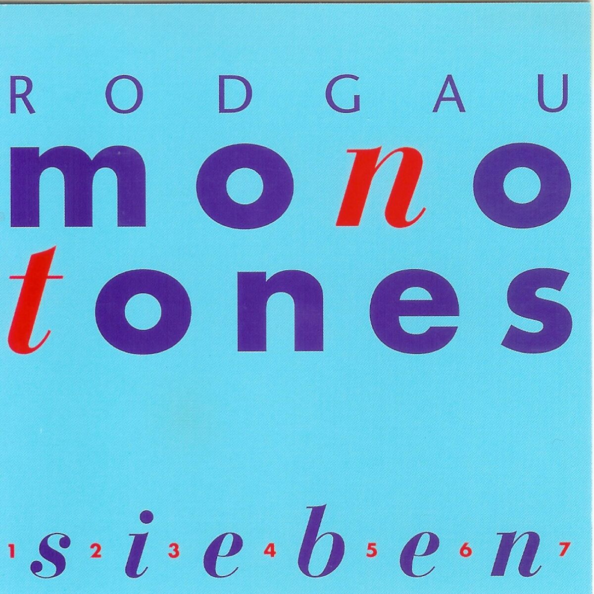 Album cover of Sieben