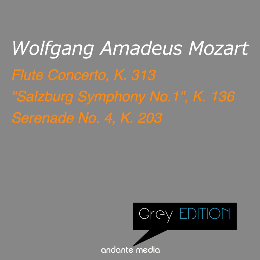 Picture of Grey Edition - Mozart: Flute Concerto, K. 313 & Serenade No. 4, K. 203