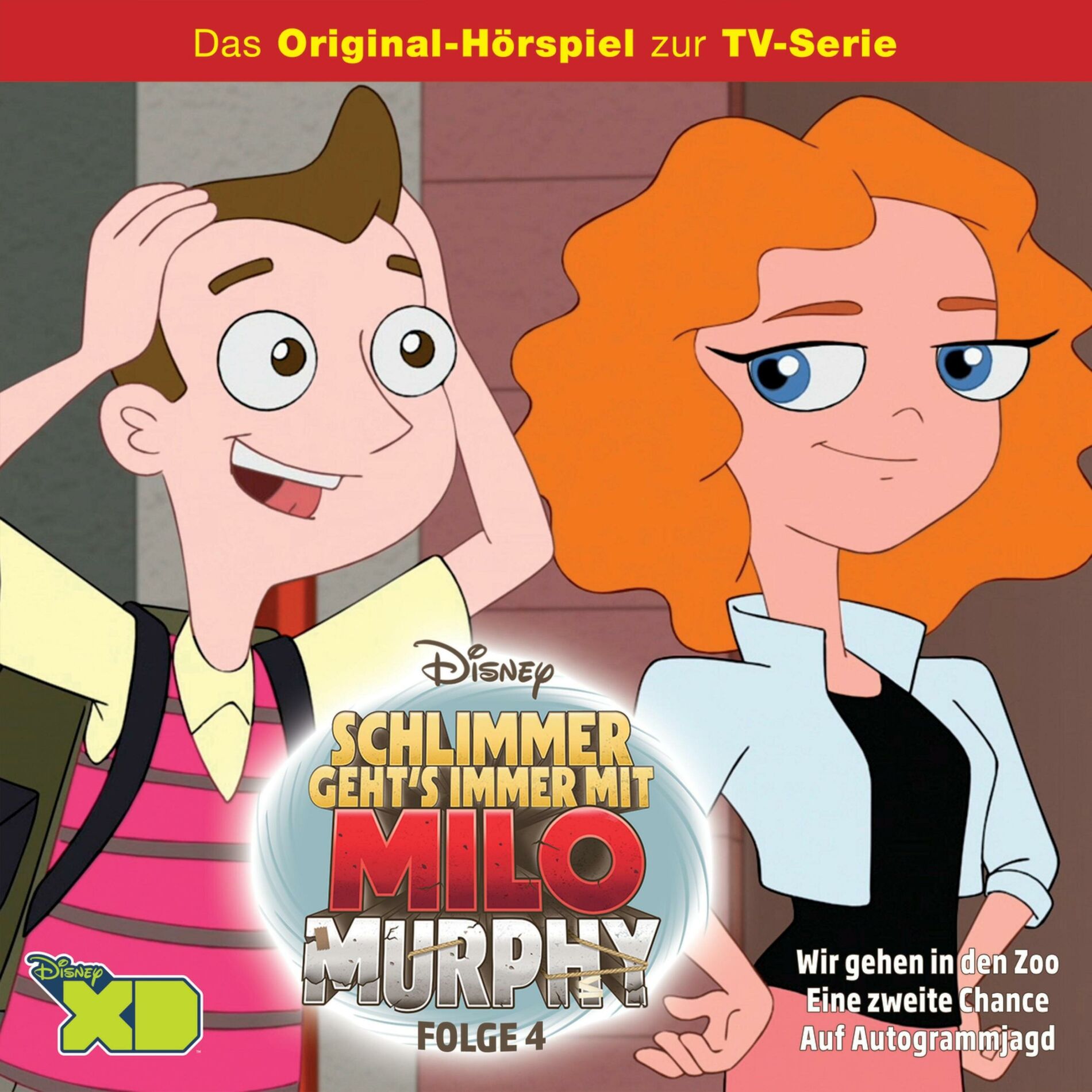 Album cover of 04: Wir gehen in den Zoo / Eine zweite Chance / Auf Autogrammjagd (Hörspiel zur Disney TV-Serie)