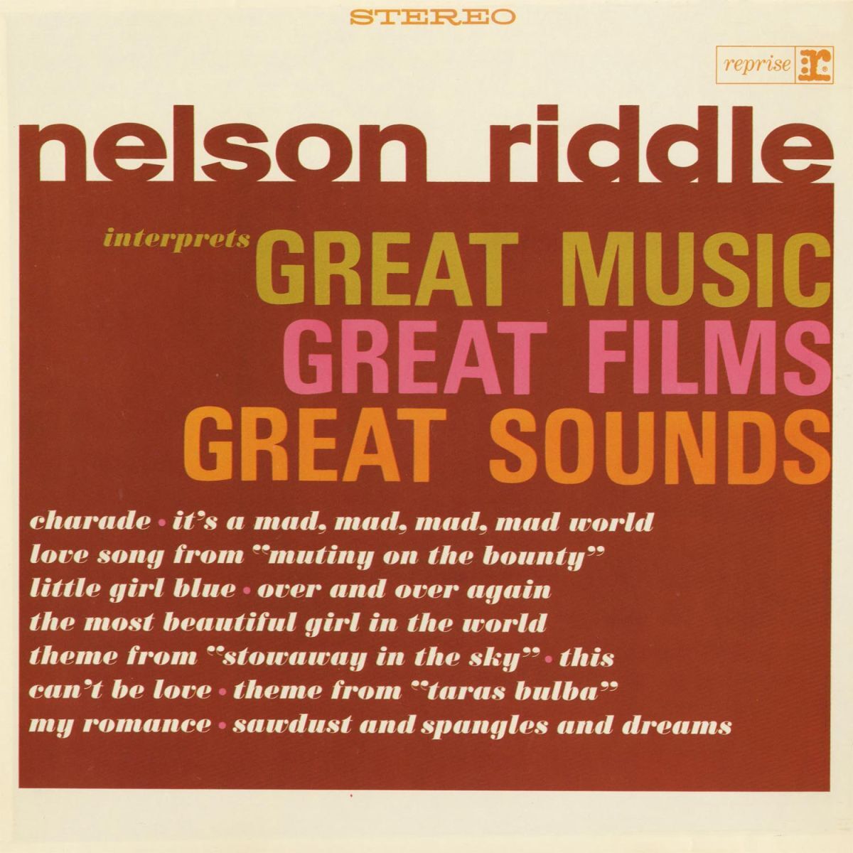 Album cover of Interprets Great Music, Great Films, Great Sounds