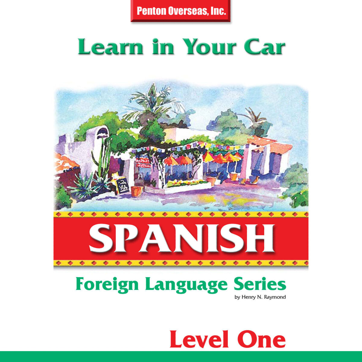 Album cover of Learn in Your Car: Spanish - Level 1