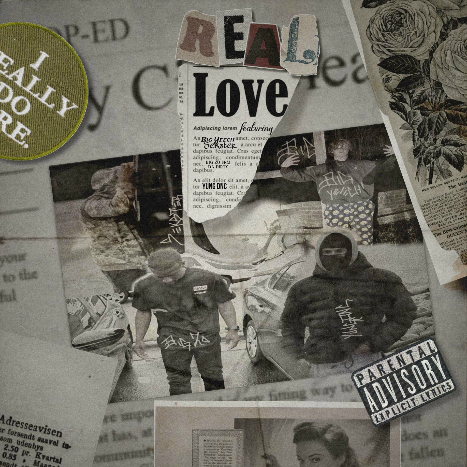 Album cover of Real Love (feat. Yung DNC, Big Zo frm da Dirty, Big Yeech, Carabu & Nuages)