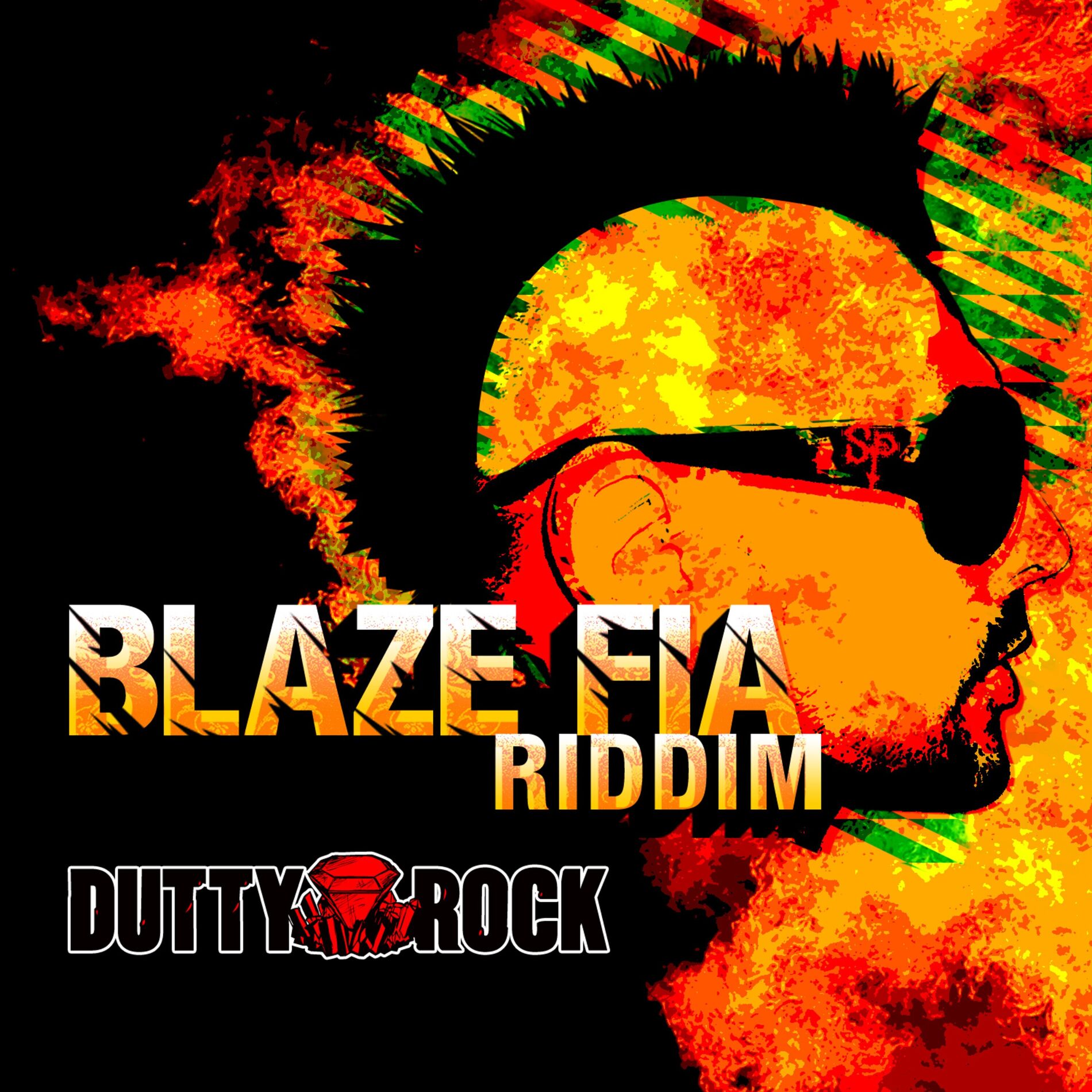 Album cover of Blaze Fia Riddim