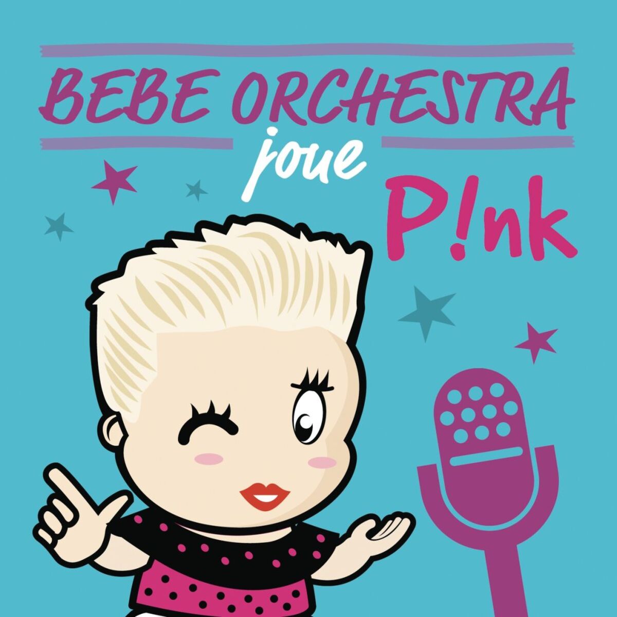 Album cover of Bébé orchestra joue Pink