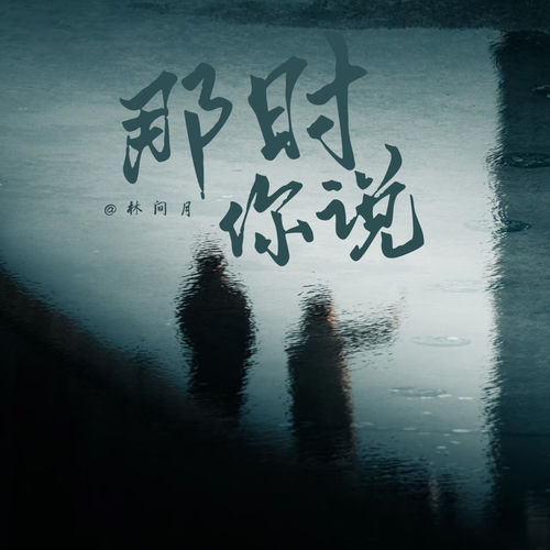 那时你说