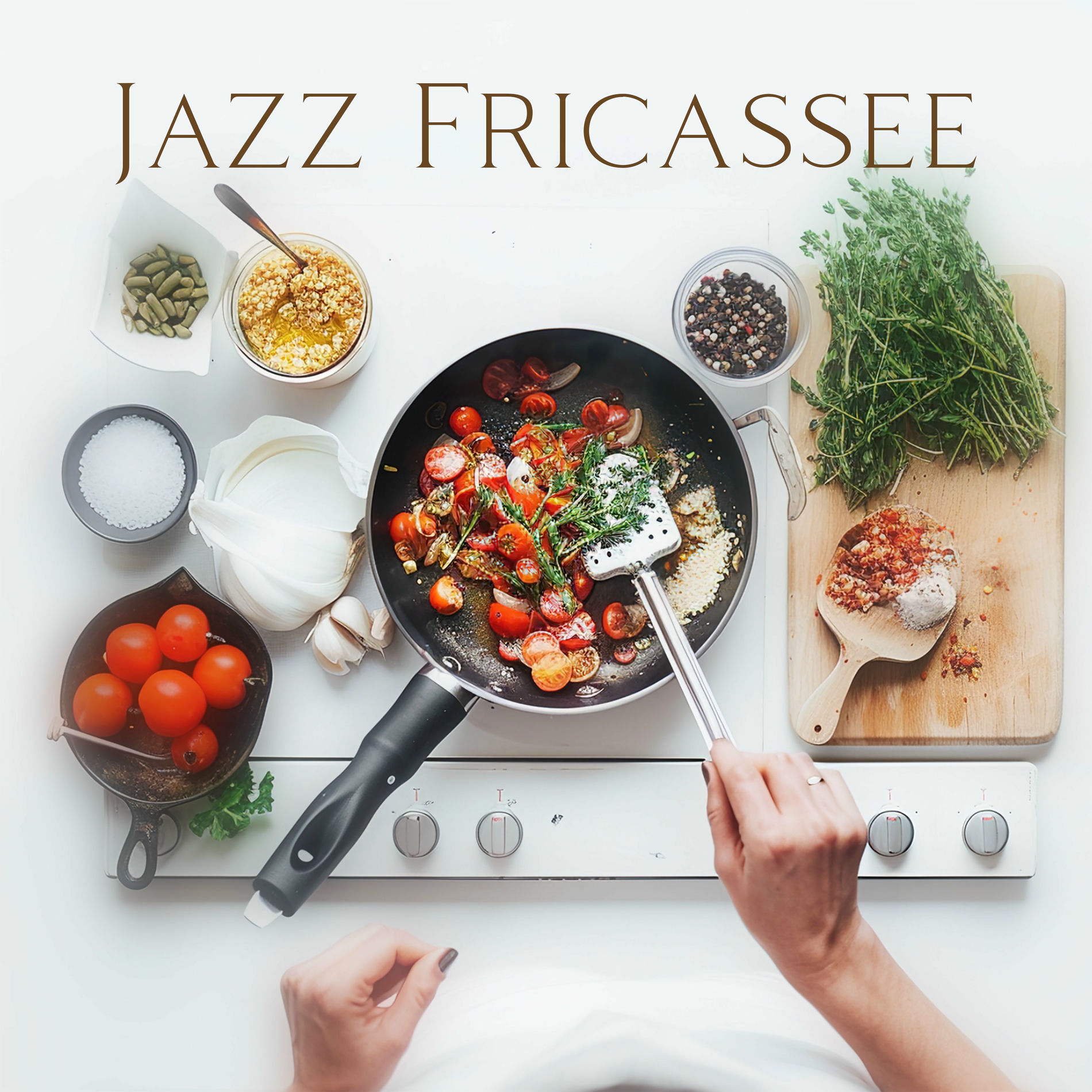 Album cover of Simmering Jazz: Smooth Ballads for Cooking and Dining