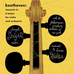 Cover of Concerto in D Major for Violin and Orchestra