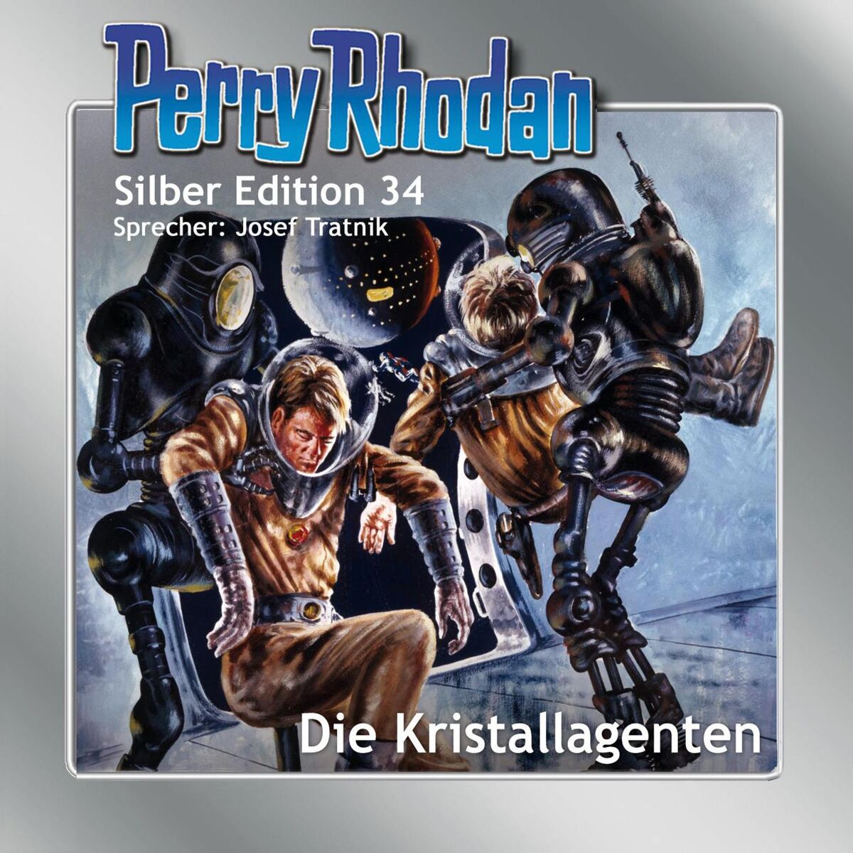 Album cover of Die Kristallagenten - Perry Rhodan - Silber Edition 34 (Ungekürzt)