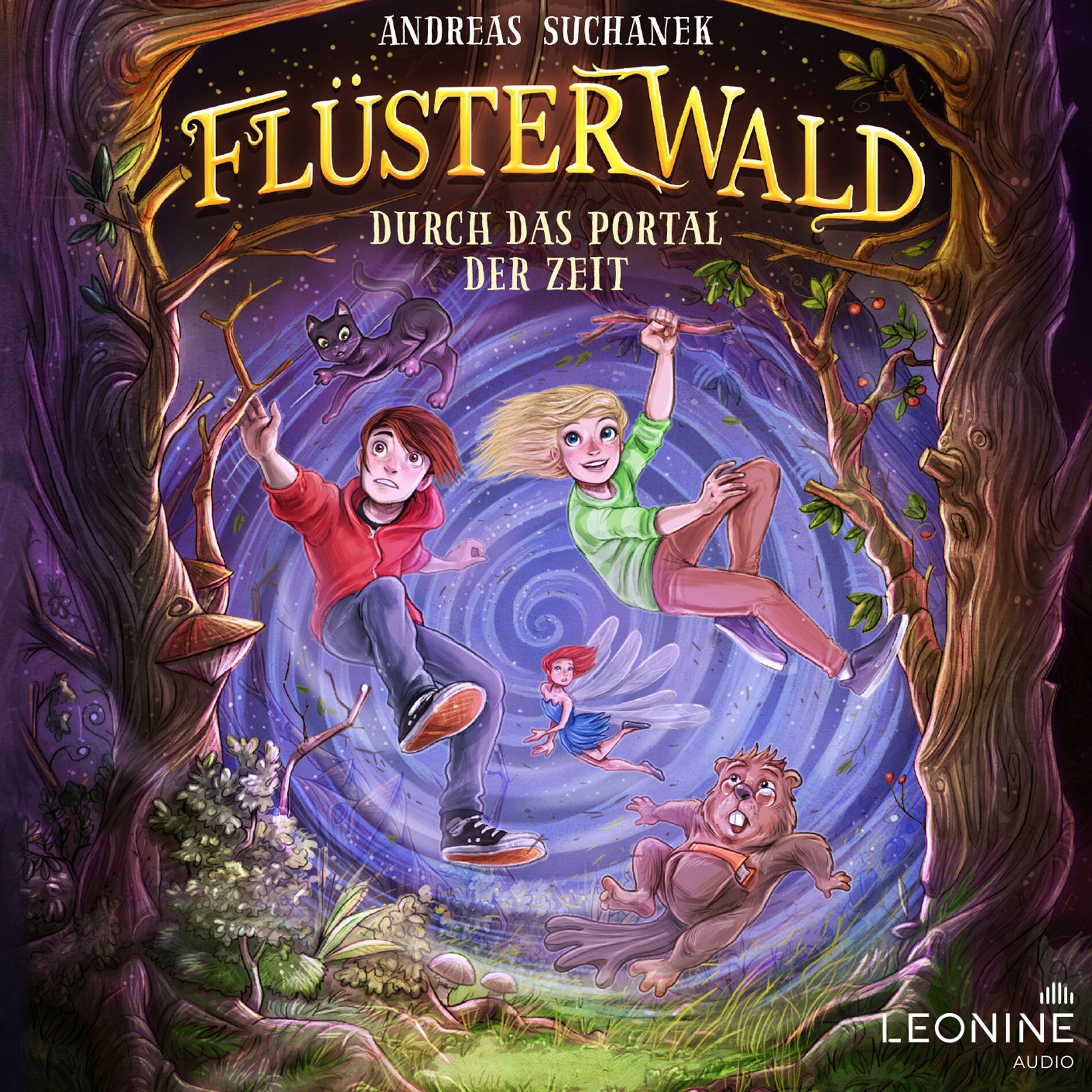 Album cover of Flüsterwald - Durch das Portal der Zeit (Staffel I, Band 3)