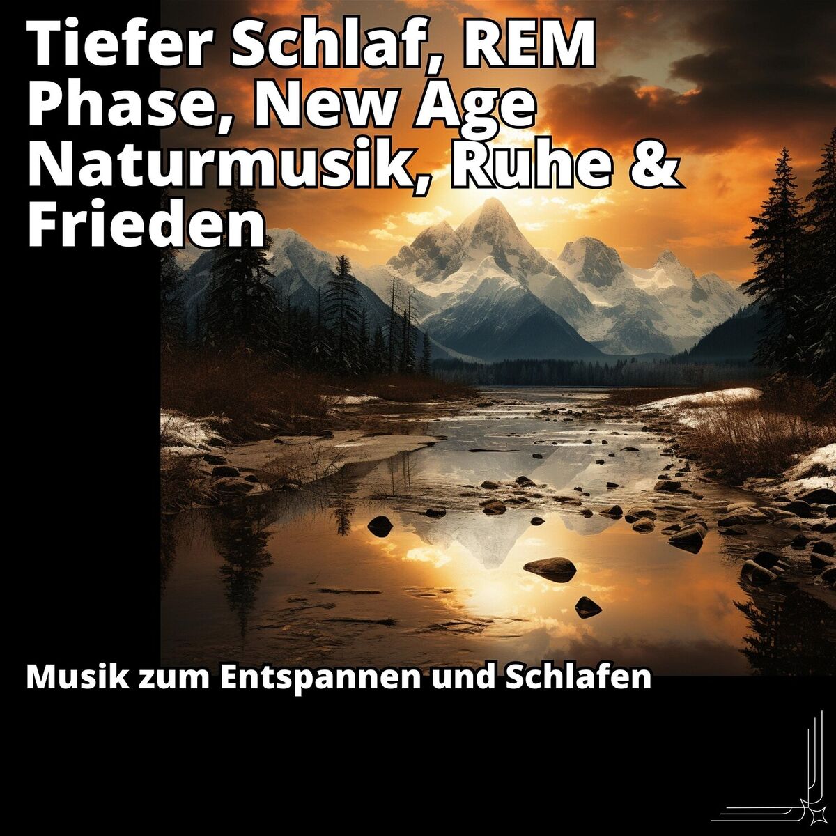 Album cover of Tiefer Schlaf, REM Phase, New Age Naturmusik, Ruhe & Frieden