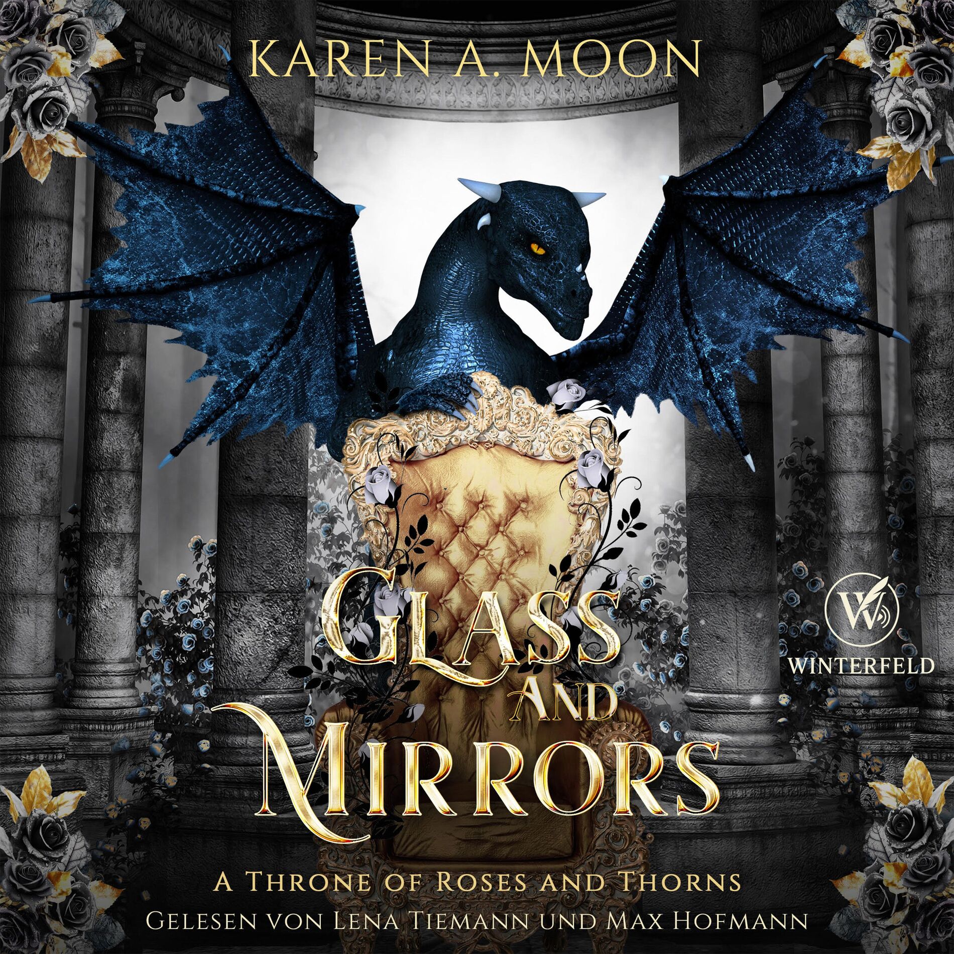 Album cover of Glass and Mirrors - Drachen Enemies to Lovers Hörbuch