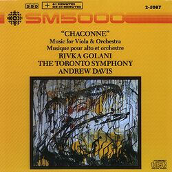 Cover of Chaconne - Music for Viola and Orchestra