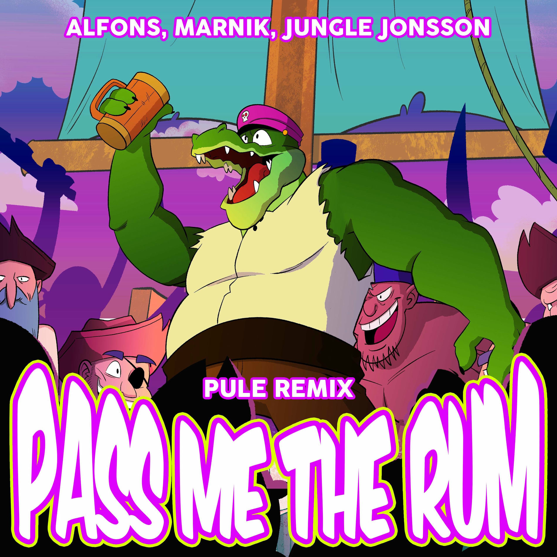 Album cover of Pass me the rum (feat. Jungle Jonsson) (Pule Remix)
