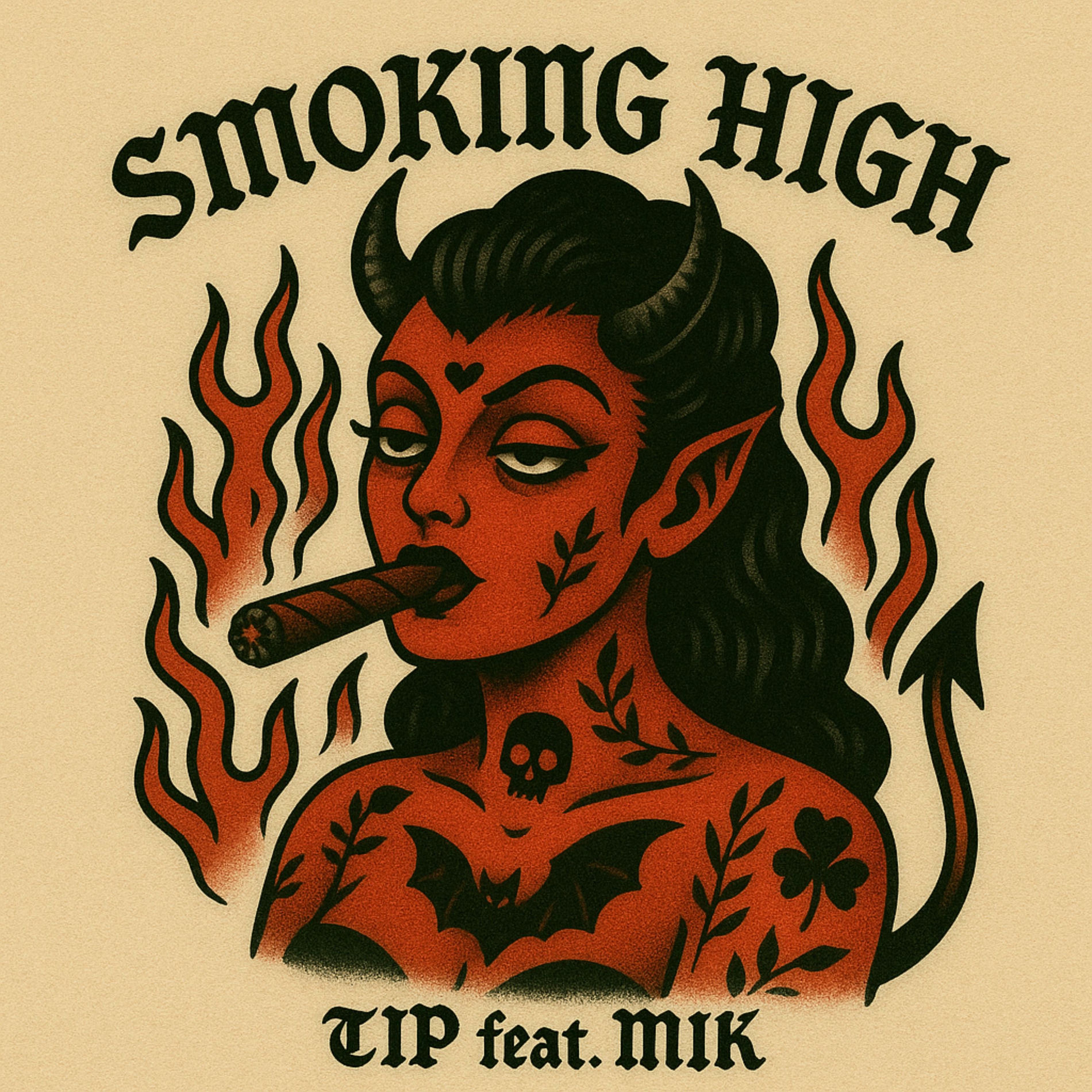 Album cover of SMOKING HIGH (feat. MIK)