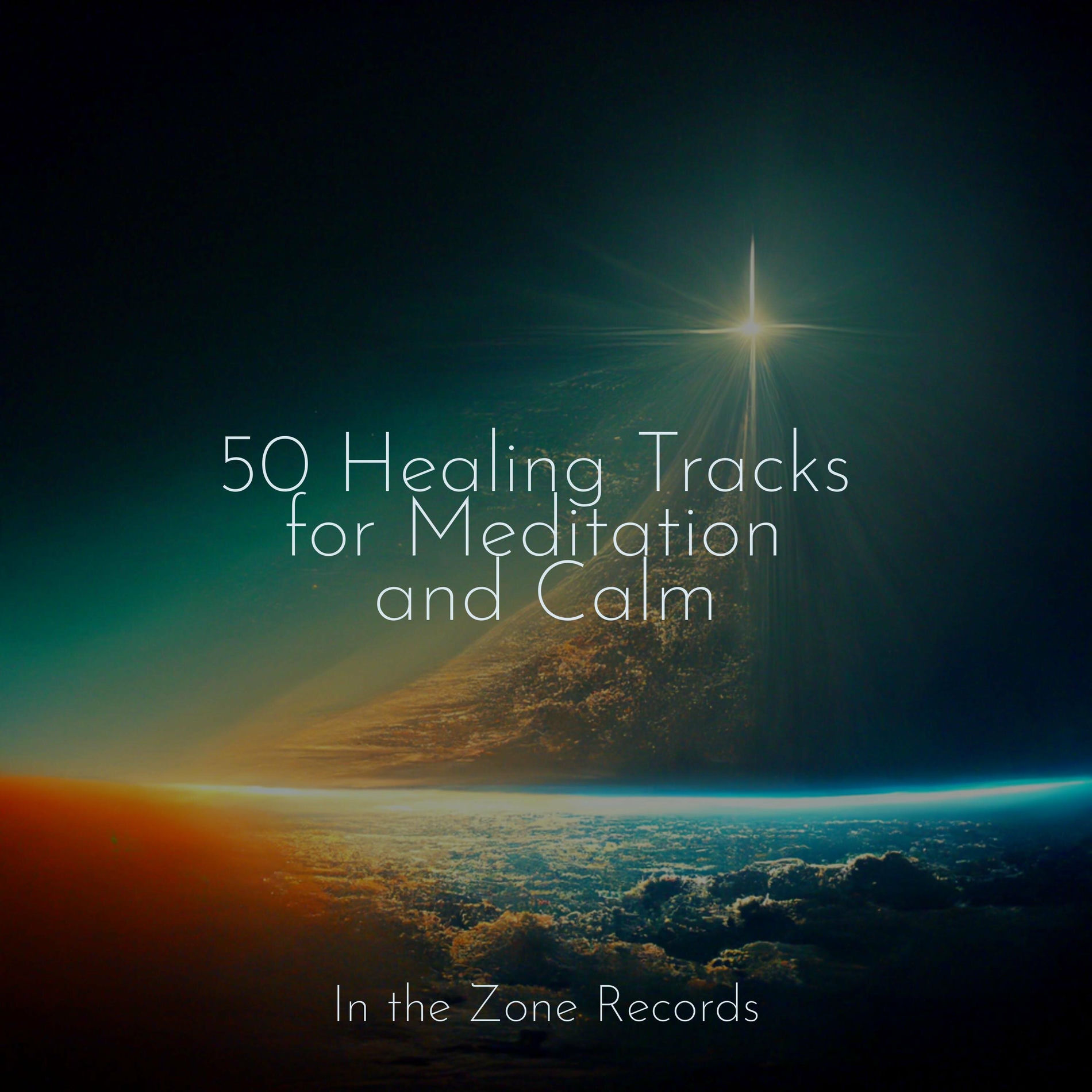 Album cover of 50 Healing Tracks for Meditation and Calm
