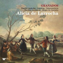 Cover of Granados: Danzas españolas, Goyescas, Valses poéticos, Escenas románticas & Allegro de concierto