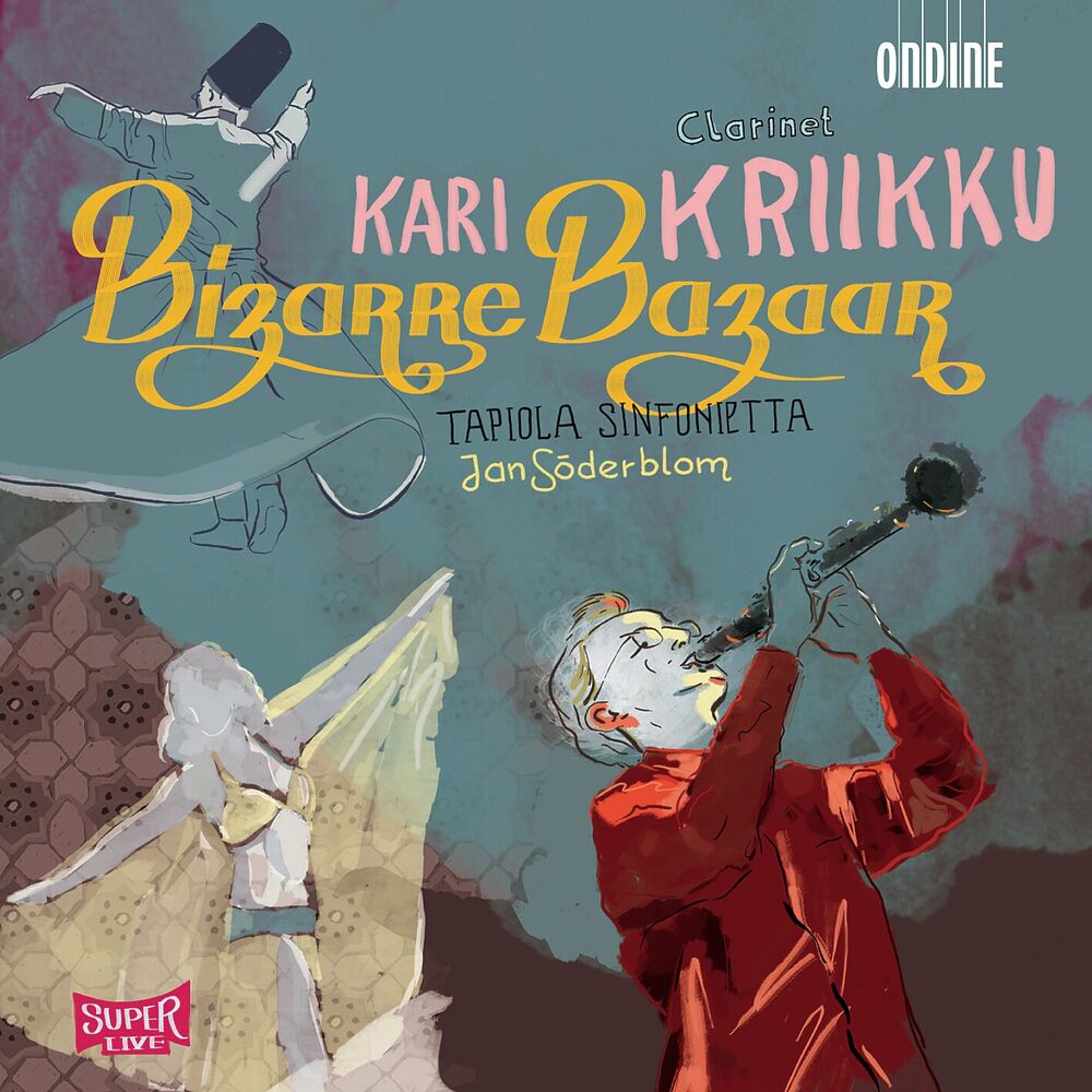 Picture of Clarinet Concert: Kriikku, Kari – Draskoczy, L. / Chaim, O.B. / Pansera, R. / Piazzolla, A. / Mehanna, H. / Al-Sumbati, R. (Bizarr