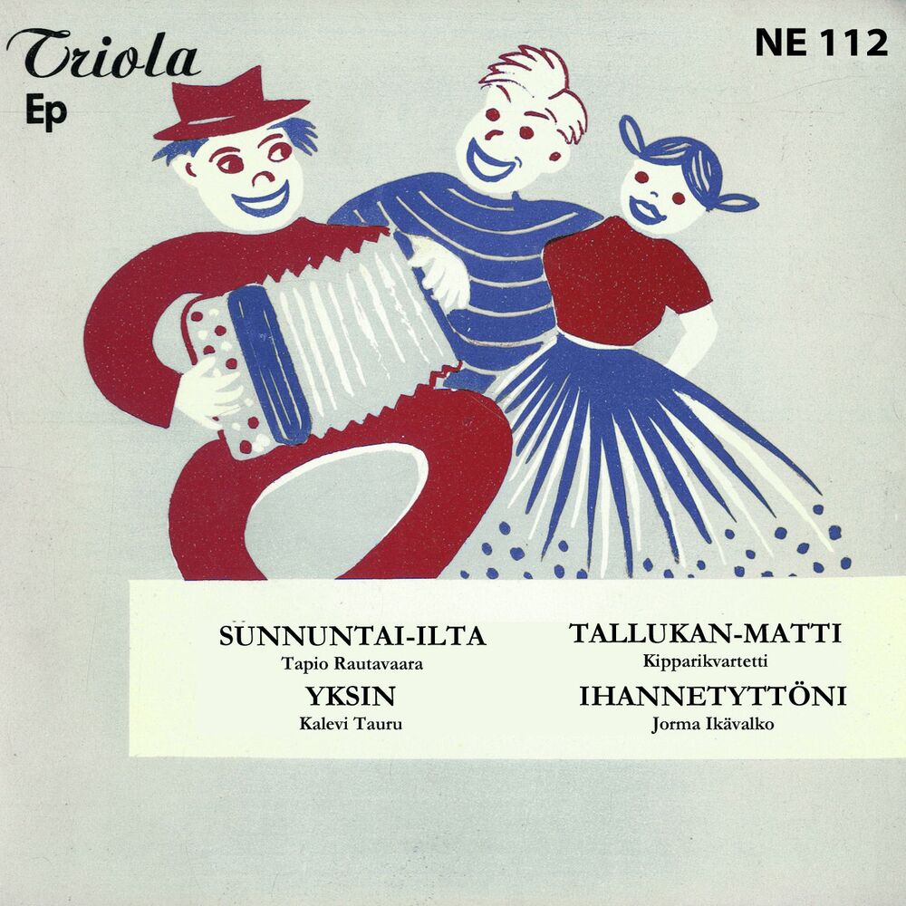 Picture of Tapio Rautavaara, Kipparikvartetti, Kalevi Tauru ja Jorma Ikävalko