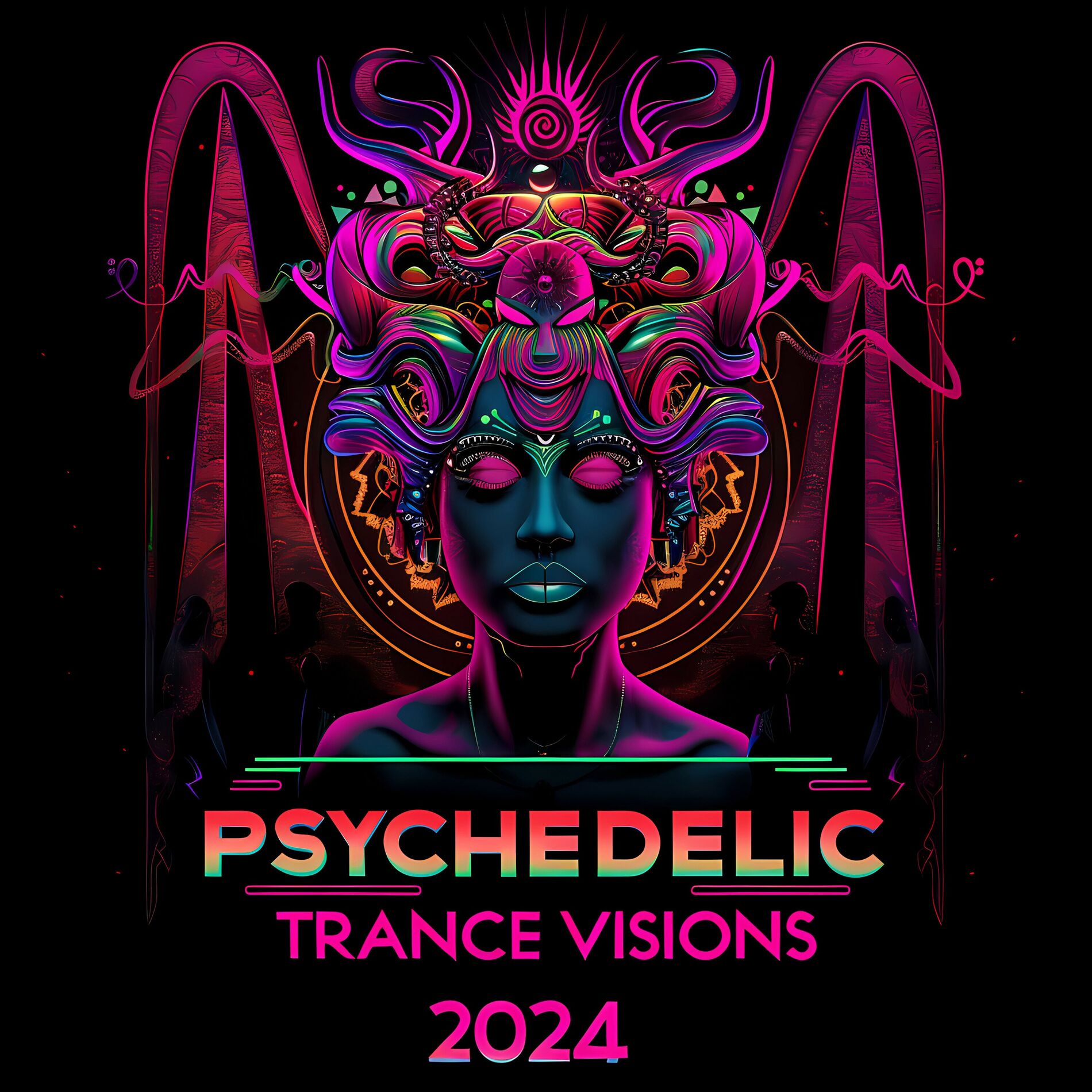 Album cover of Psychedelic Trance Visions 2024