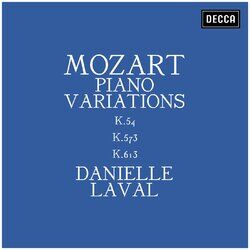Cover of Mozart: Piano Variations K.54, K.573, K.613