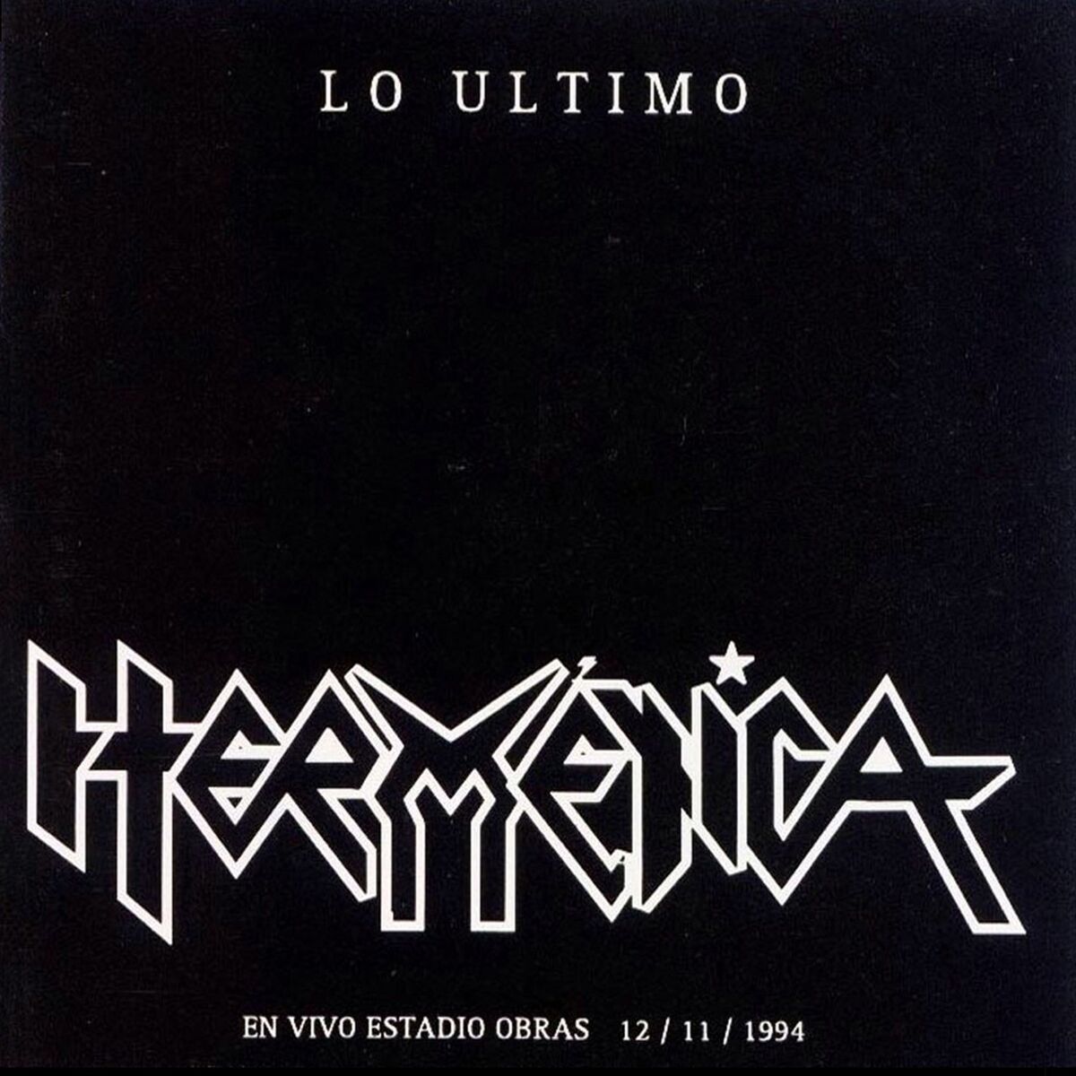 Album cover of Lo Último (En Vivo)