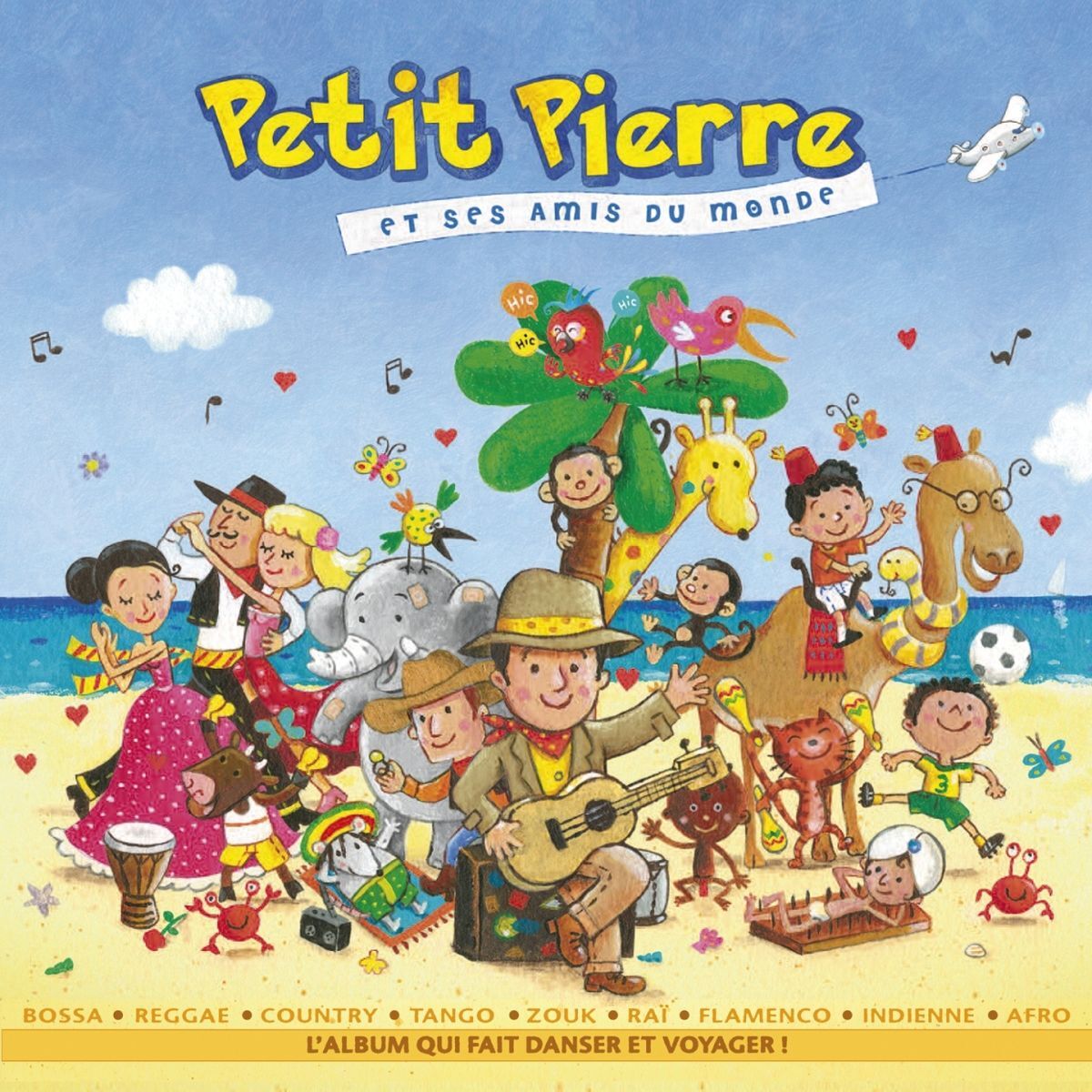 Album cover of Petit Pierre et ses amis du monde