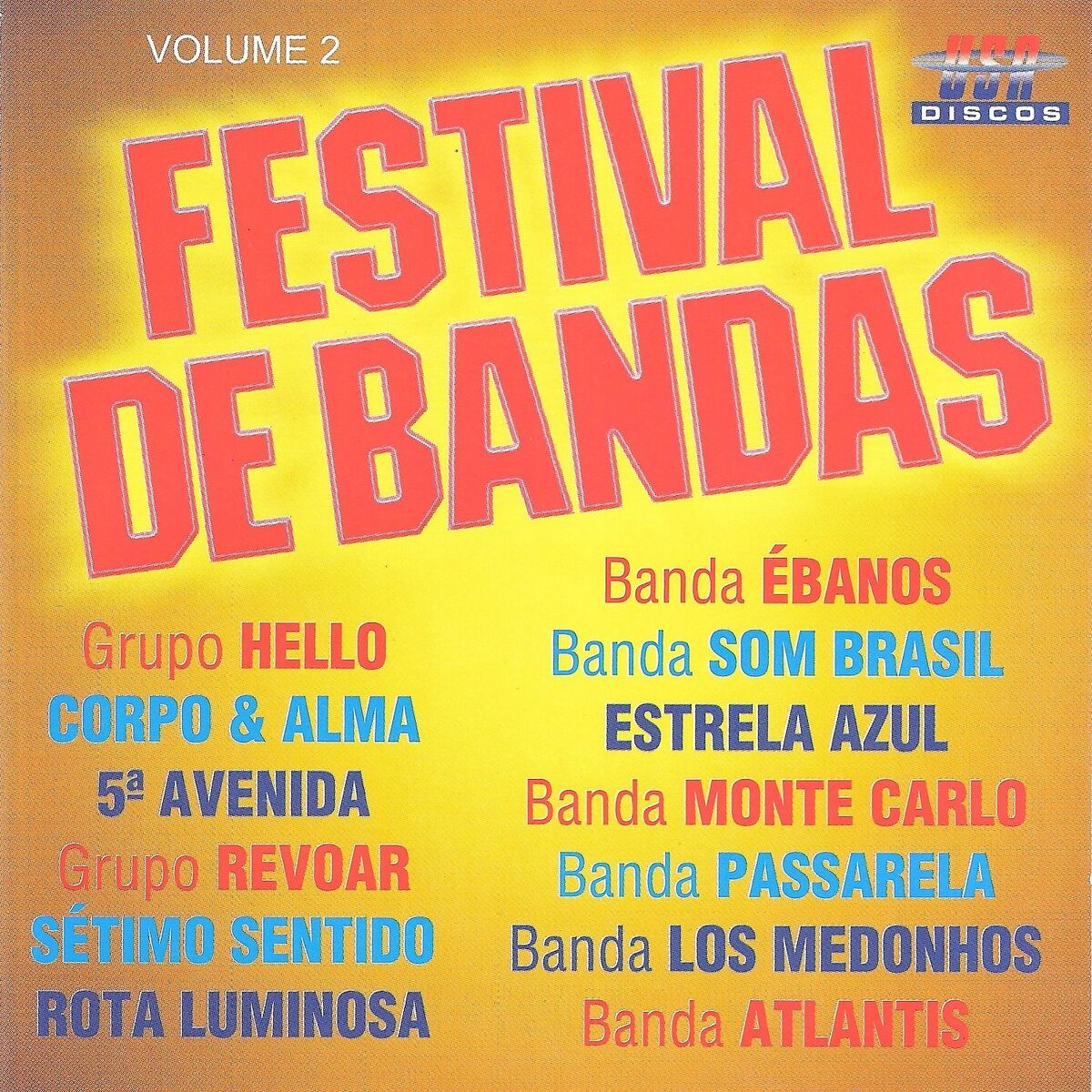 Album cover of FESTIVAL DE BANDAS, VOL. 2