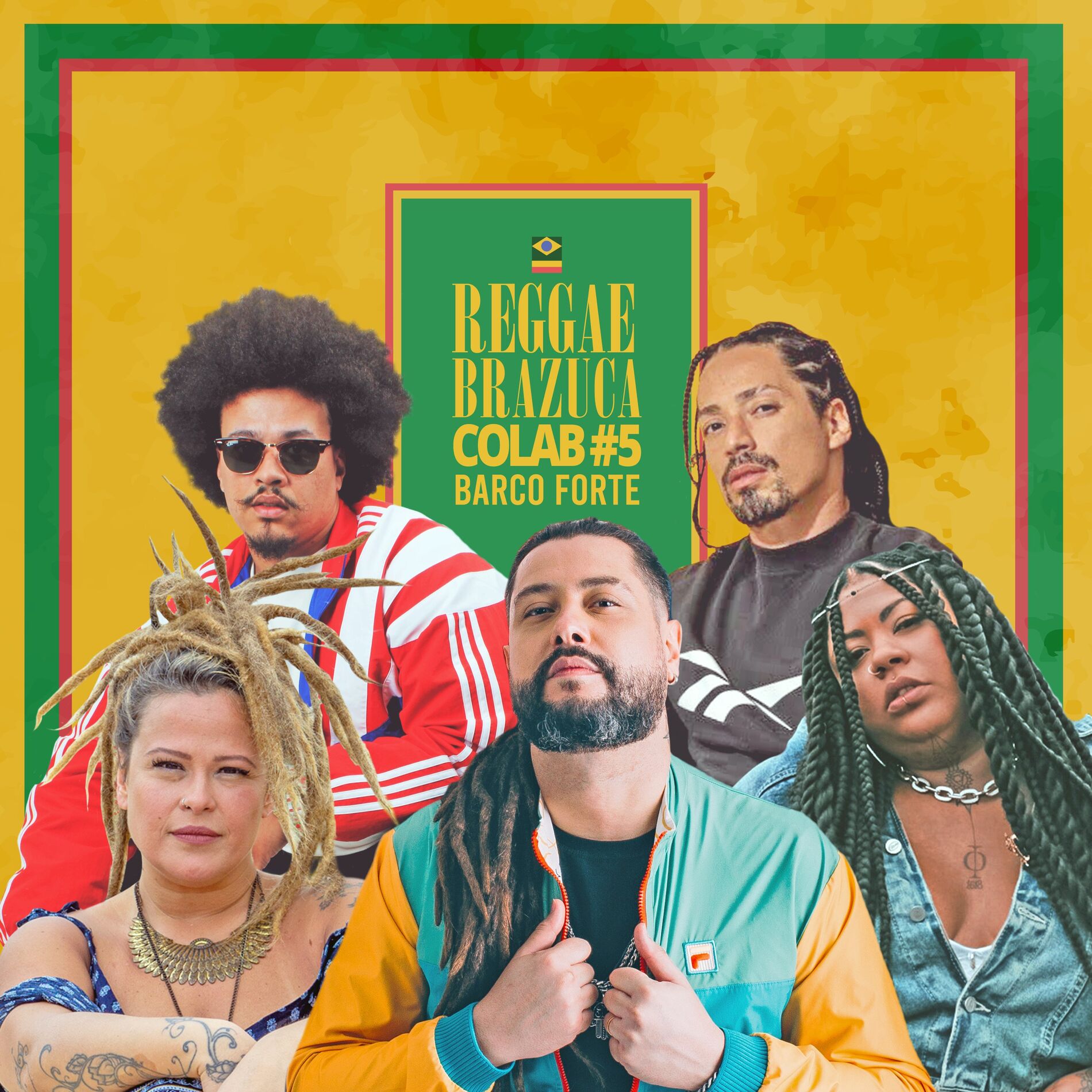 Album cover of Reggae Brazuca Colab #5: Barco Forte